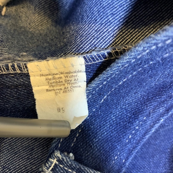 Vintage 70s 80s C'est Magnifique Straight Leg High Waist Jeans - Picture 3 of 13